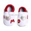 spring beautiful white and red lovely print comfortable shoes baby girl shoes beautiful casual shoes for girls