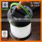 Mini Rechargeable LED Lantern With Solar Panel and Phone Charger for Hiking ,Boating,Camping,Home