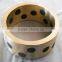 Solid-lubricant aluminium bronze bushing