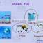 0.9mm PVC largest inflatable pool for sale