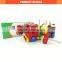 Hot selling educational mini baby wooden car toy for sale