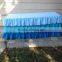 Well- made polyester table skirt used for Decoration banquet party