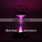 LED sand timer with 15 minutes automatically change color