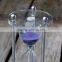 Sand hourglass,colored sand hourglass,ridged sand hourglass