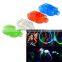 laser glowing white led finger lights