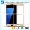 Wholesale 3D full cover silk print tempered glass screen protector for samsung s7 edge