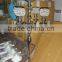 Antique metal candelabra