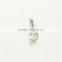 925 Sterling Silver baby foot shape pendant charms for children jewelry