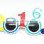 2016 new year party decoration ,2016 gift sun glasses