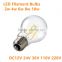 DC12-36V LED Filament bulb E27 A60 2w 4w 6w 8w 10w E12 E14 E27 B22