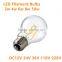 220V LED Filament A60 8 watt dimmable bulb 4w 6w 8w 10w E12 E14 E27 B22