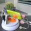 Silicone Double-sided Phone Suction Holder Sucker Stand / silicone cell phone stand / suction cup mobile phone stand