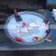 2016 Frozen yogurt fruit instant ice cream rolls machine with real fruits in Thailand