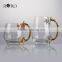pewter design craft enamel gift water glass, beer mug