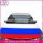 custom elastic printed polyester&spandex France flag car hood cover,promotion French car bonnet flag for national day