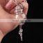 Real Dandelion Seed Jewelry Crystal Glass Ball Dandelion Necklace Alloy Chain Pendant Necklaces For Women