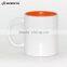 Sunmeta factory directly11oz china sublimation color mugs