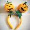 Funny design crazy halloween pumpkin style halloween hair headband