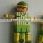 Promotional Cute Wooden Sports Boy Puppet Pen for Children
