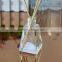 Square bottom glass perfume bottle/diffuser bottle