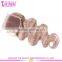 Wholesale Top Quality Blonde Body Wave Hair Closure Piece Large Stock Blonde Silk Top Closure