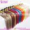 Kinky Curly Double Beads Brazilian Remy Human Hair Loop Micro Ring Hair Extensions For Blacks
