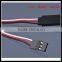 rc servo extension cable for futaba jr/ rc servo cables/servo motor cable
