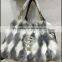 factory price luxury fashion fox fur handbag for women