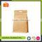 Brown Kraft Paper Bag With Zip Lock, Foil Flat Bottom Kraft Paper Bag With Window