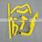 1990-1996 ROVER FOR MINI COOPER S SPI 1275 1.3L SILICONE RADIATOR&HEATER HOSE RED