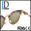 Fancy Beautiful Girls Blue Light Blocked Double Frame Sunglass