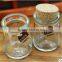 Factory direct sale & microwave safety pudding glass bottle milk cup 100ml in stock.