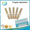 High quality sterile wooden tongue depressor