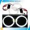 EB 2x80MM 2LED Angel Eyes Headlight cr light led halo light Bulb Halo Ring Lamp Light 9-30V