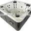 2016 Hot sell sex massage tub with tv Royal 7 person whirlpool spa