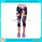 Fitness capris spandex woman bulk workout printing activewear yoga pants
