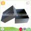 New Premium Custom Logo Printing Black Luxury Underwear Box With Lids