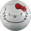 2016 fashion design cheap price matchine stitched soft PVC leather volleyball ball