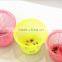 Durable plastic mesh 21L waste bins perforated plastic trash can