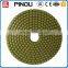 resin marble 3 step concrete polishing pads for angle grinder