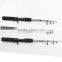 China made telescopic cheap fiber carbon casting rods for sea fishing