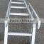 aluminum anti-slip mobile platform ladder, aerial working platform