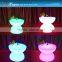 glowing luminous led bar table and chair set&LED bar counter