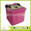 Knit Fabric Ottoman