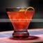 Short drinking glass with thick bottom Glass mug with thick bottom