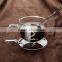 Double Wall Insulated Espresso Mug With Handle-Crystal Clear Cup For Tea, Coffee, Milk or Cold Drinks- Heat Resistant 10 oz