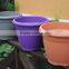 Wholesale factory price garden plastic flower pot outdoor use plastic flower pot
