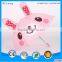 2016 Wholesale lovely cartoon cat ears Customized umbrella,popular small stick animal style child umbrella