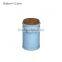Modern Design Concrete Candle Jar/Cement candle jar with wooden lid for Home Decor