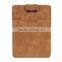 leather RFID card package slim real pickup cover card credit magnetic scanning